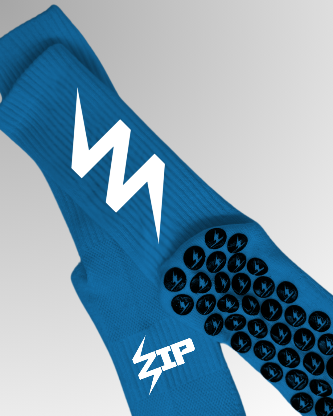 Motion Blue rugby sock